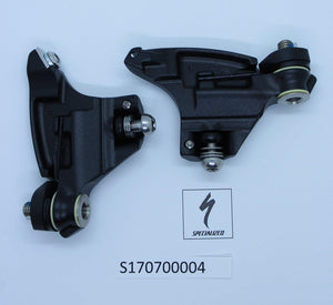 Frein SPECIALIZED MY16-17 VENGE VIAS, REAR RIM BRAKE CALIPER SET, W/O PAD HOLDERS