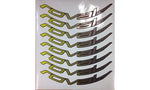 Autocollant SPECIALIZED MY18 ROVAL CONTROL SL 29, 8 DECALS FOR ONE WHEELSET - HYPER