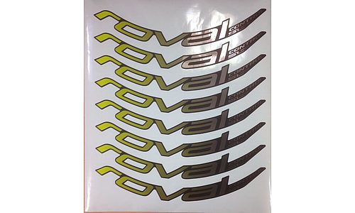 Autocollant SPECIALIZED MY18 ROVAL CONTROL SL 29, 8 DECALS FOR ONE WHEELSET - HYPER