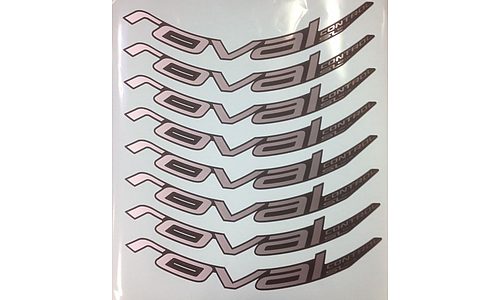 Autocollant SPECIALIZED MY18 ROVAL CONTROL SL 29, 8 DECALS FOR ONE WHEELSET - WHITE