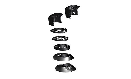 Jeu de direction SPECIALIZED MY19 VENGE STEM SPACER & TOP COVER KIT (9 PIECES)