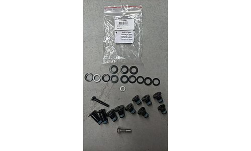 Kit de visserie de pivot SPECIALIZED KIT, MY18-20 SJ FSR (J1), SUSPENSION PIVOT BOLT KIT (W/ PIVOT SPACERS)
