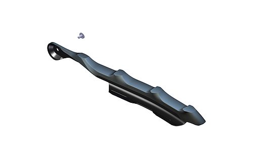 Protection de base SPECIALIZED MY18-20 SJ FSR (J1), CARBON & ALLOY FRAMES, MOLDED CHAINSTAY PROTECTOR, W/ BOLT