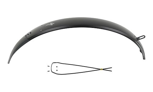 Garde-boue SPECIALIZED MY17 VADO/COMO (GEN.1), FRONT FENDER, 700C, ALLOY, 58MM WIDTH, FOR SR SUNTOUR NCX-25 THRU-AXLE FORK