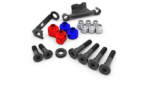 Kit de visserie de pivot SPECIALIZED KIT, MY19-21 LEVO FSR (GEN.2), MOTOR MOUNTING HARDWARE KIT