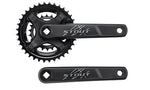 Manivelle SPECIALIZED STOUT, 175MM, L+R ARMS, ALLOY, SQUARE-TAPER, 36/22T RIVETED RINGS, 2X9-SPD, BLACK