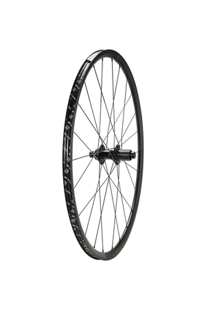 Roue SPECIALIZED DT-R470 V2, 700C, REAR, ALLOY, TA, 12X142MM, DISC, CENTERLOCK, 24H, SHIMANO 11-SPD ROAD FHB - BLACK W/CHARCOAL DCL