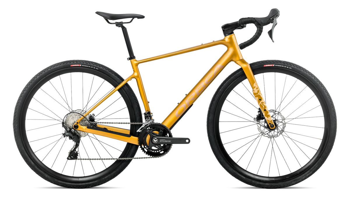 Orbea Terra H40 2027 - Yellow - Brown