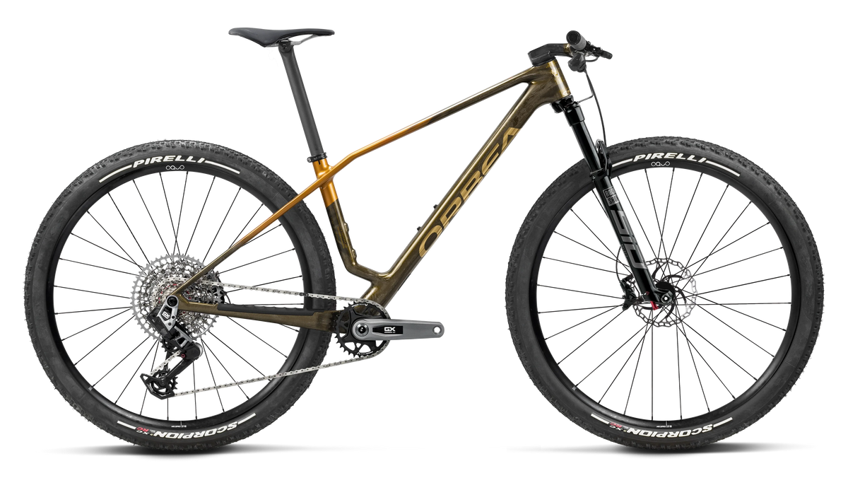 Orbea Alma M-PRO 2027 - Caramel - Orange