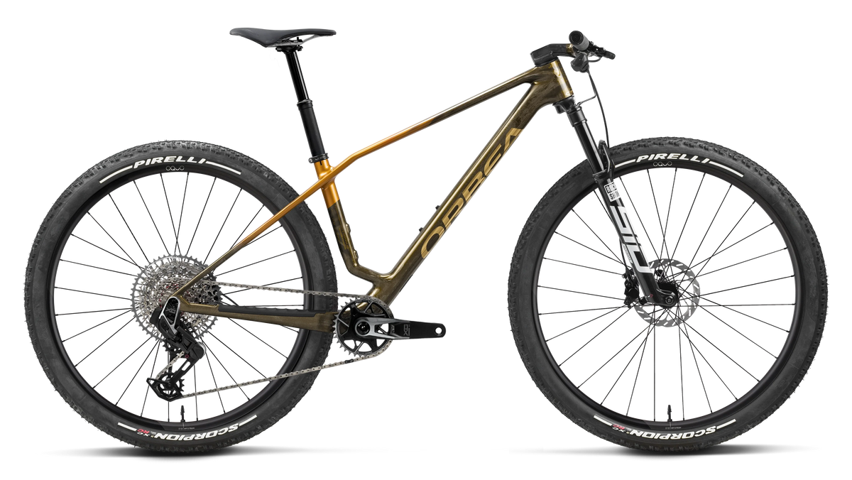 Orbea Alma M-TEAM AXS 2027 - Caramel - Orange