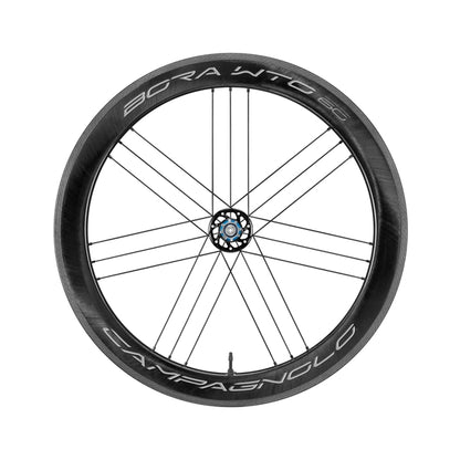 Roue arrière Campagnolo Bora WTO 60 patins Tubeless 2-Way Fit Bright