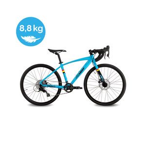 Vélo enfant Route/Gravel 24" Bemoov R24 - Bleu ciel