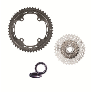 Kit Campagnolo Ultra 13 vitesses cassette + plateau + roulements de pédalier USB