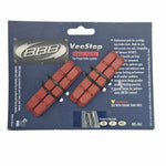 Cartouche de remplacement BBB VeeStop pour freins V-Stop, jeu de 4 patins