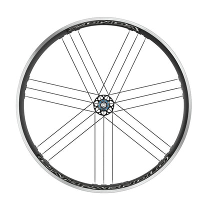 Roue arrière Campagnolo Zonda patins pneus Bright