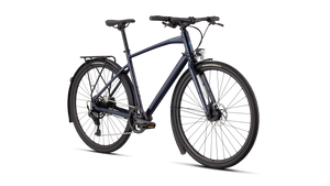 Vélo Specialized Sirrus X 2.0 Gloss Deep Marine/Grey Blue Frost Reflective