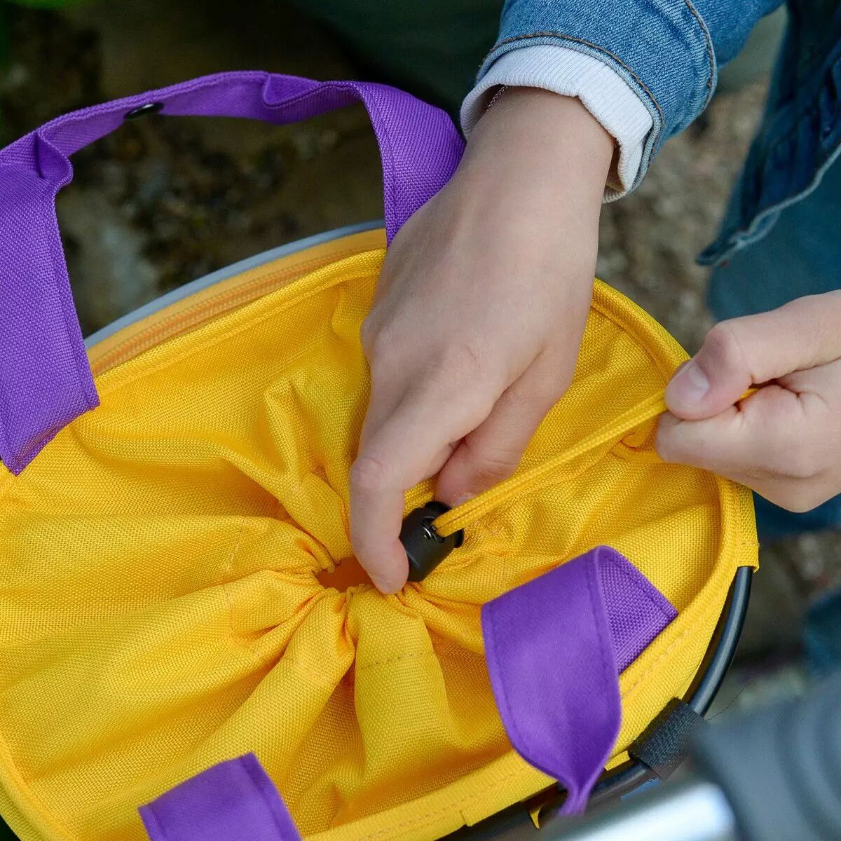 Panier enfant Lori vert KLICKFIX