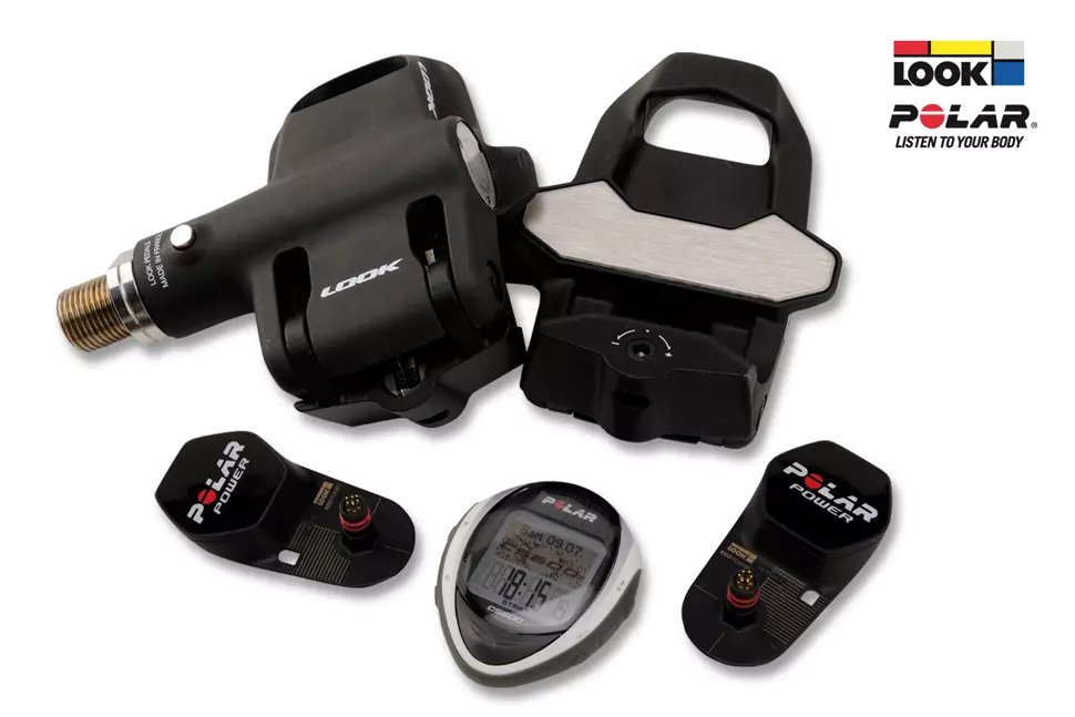 Pédales LOOK KEO POWER+CS600X EUR/AMLAT+GPS