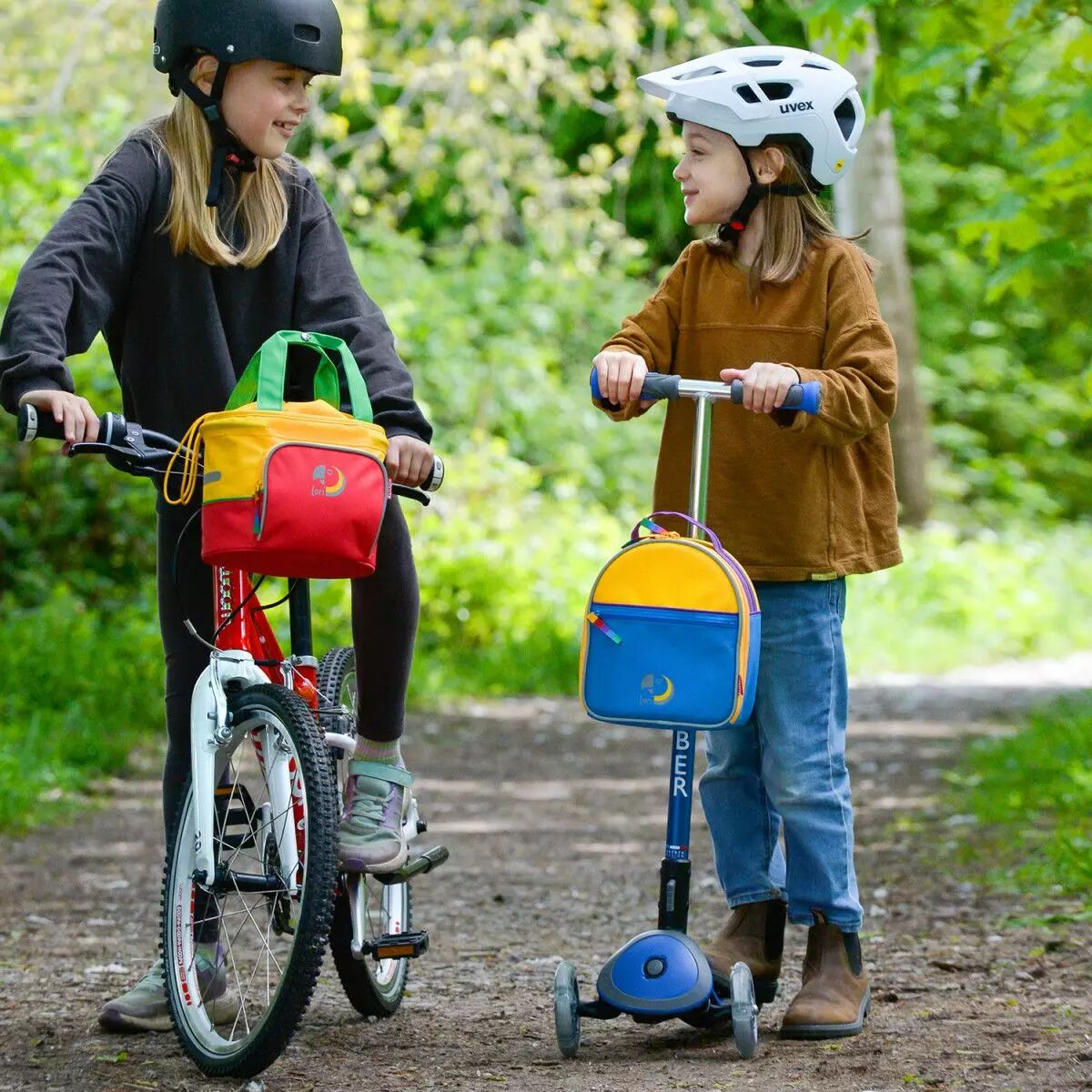 Sac enfant Lori bleu KLICKFIX