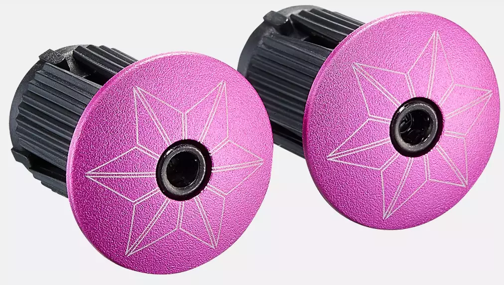Ruban de cintre Supacaz - Super SPECIALIZED Tape NEON PNK/NEON PNK PLUGS