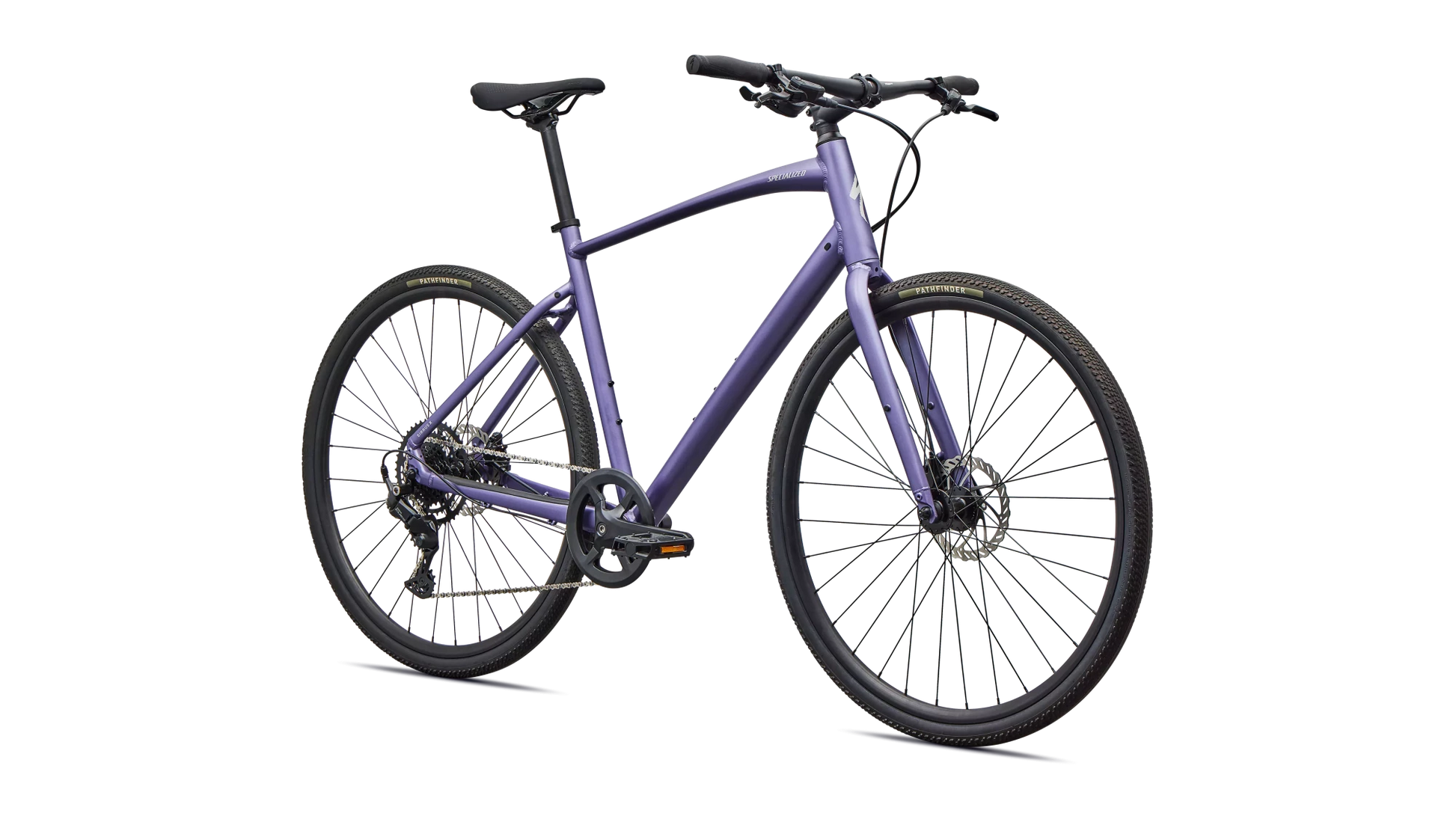 Vélo Specialized Sirrus X 2.0 Satin Mauve Metallic/Dolomite Metallic Frost Reflective