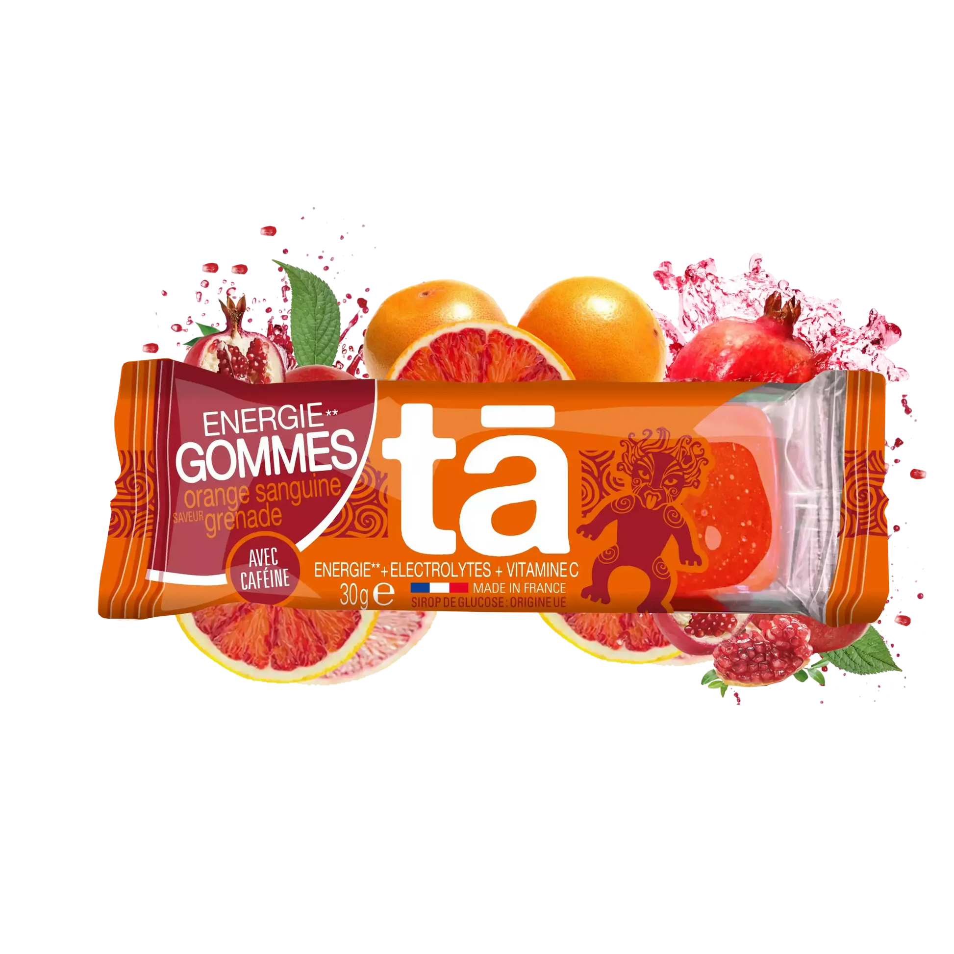 Energy Gommes TA Energy, Energie + Electrolytes (sachet de 3)