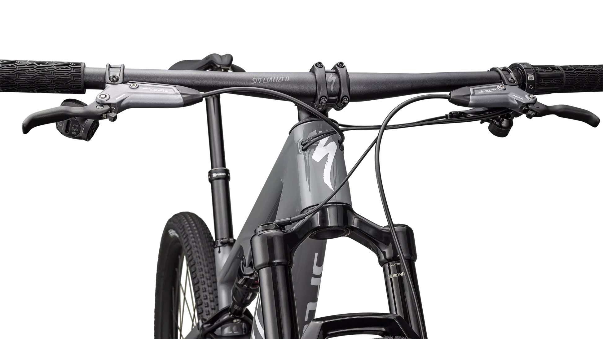 Vélo Specialized Epic 8 Comp Gloss Ashen Gray/White