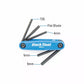 Kit clé allen 4/5/6mm + Tournevis + T25 Park Tool