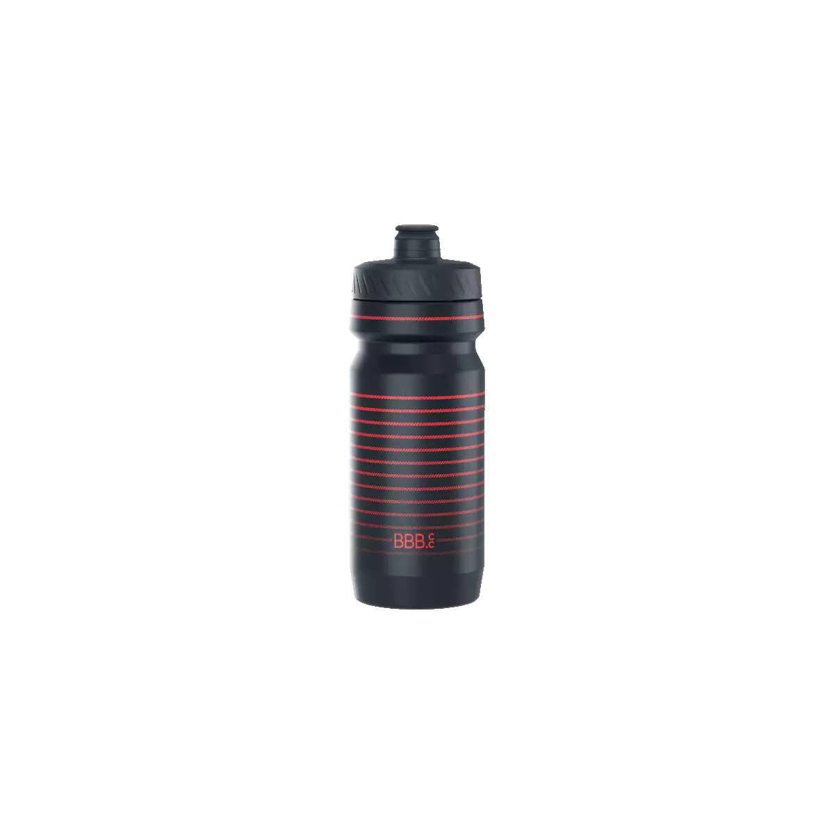 Bidon 550ml. Avec valve AutoTank Noir - Rouge BBB