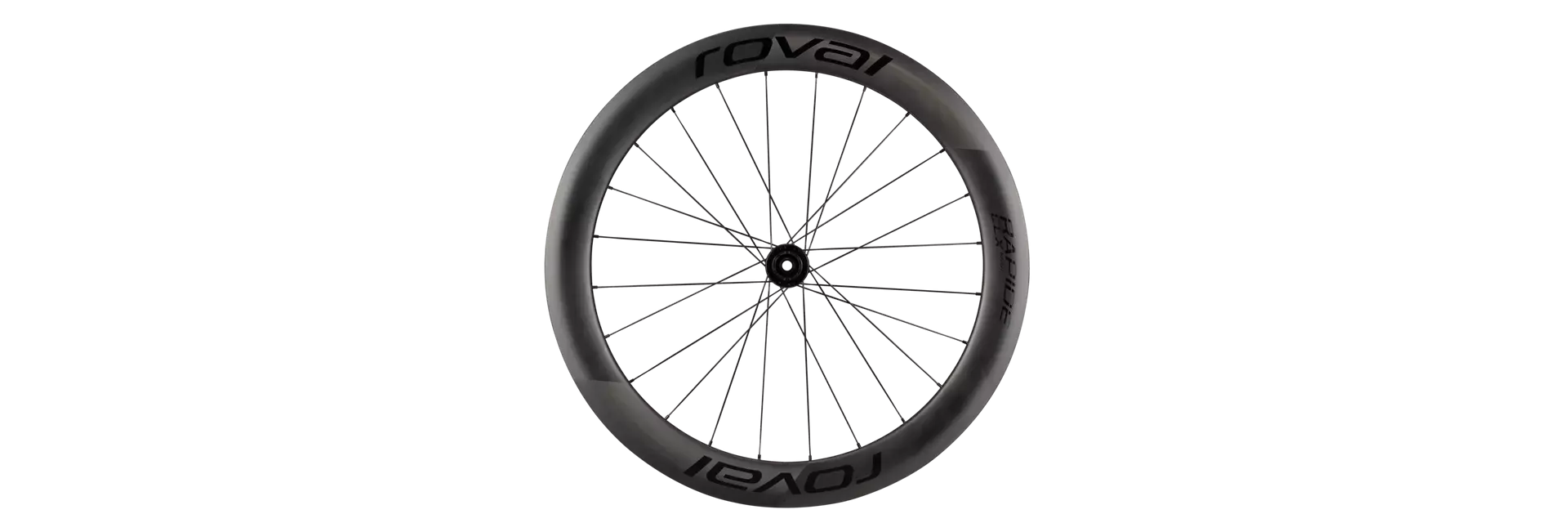 Roue Specialized ROVAL Rapide CLX II Avant Satin Carbon/Gloss Noir 700C
