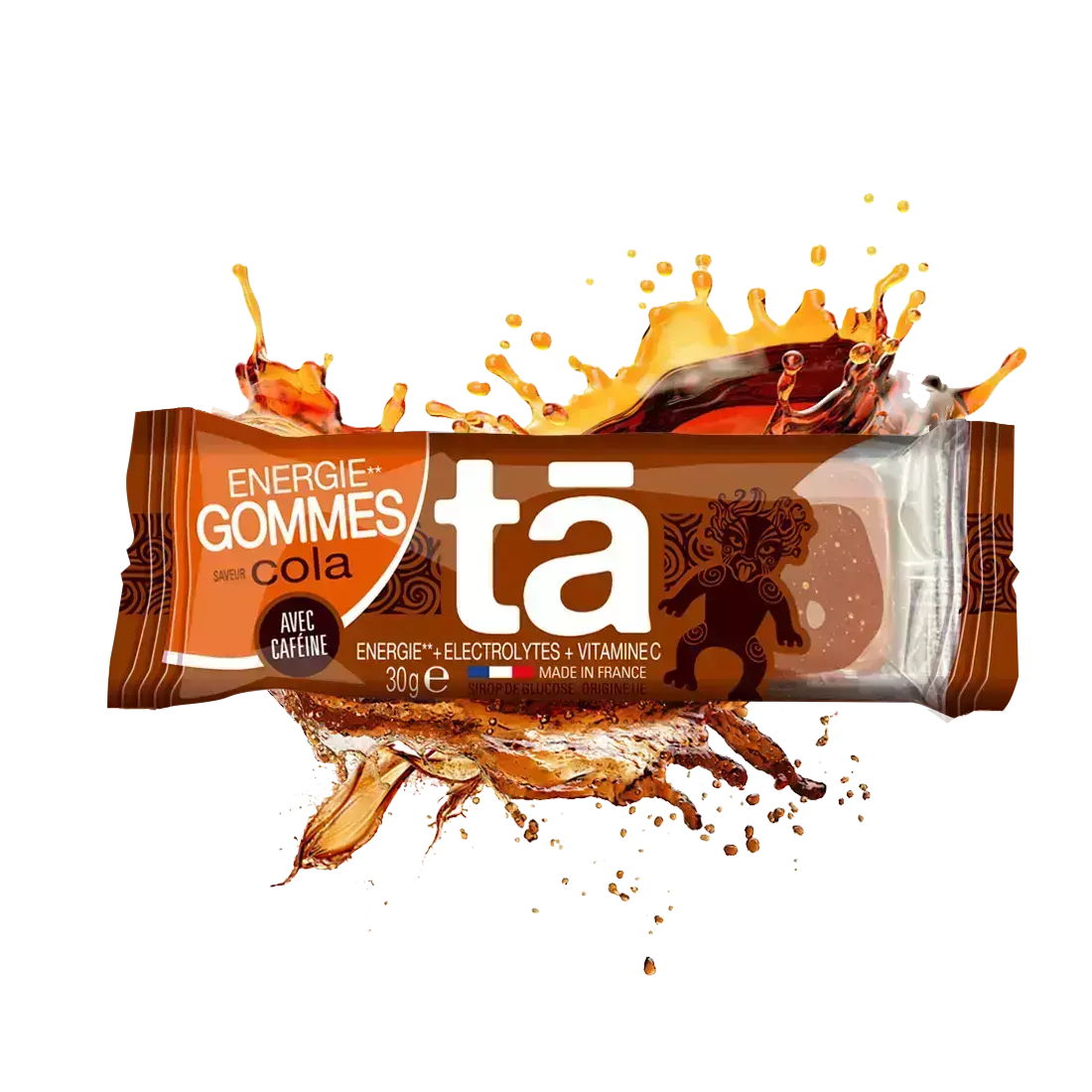 Energy Gommes TA Energy, Energie + Electrolytes (sachet de 3)