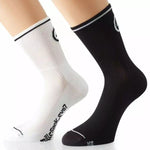 Assos Chaussettes MilleSock Evo7 Holy Noires et Blanches (2 paires)