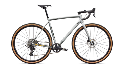 Vélo Specialized Crux Dsw Comp Shadow Silver/California Sunshine