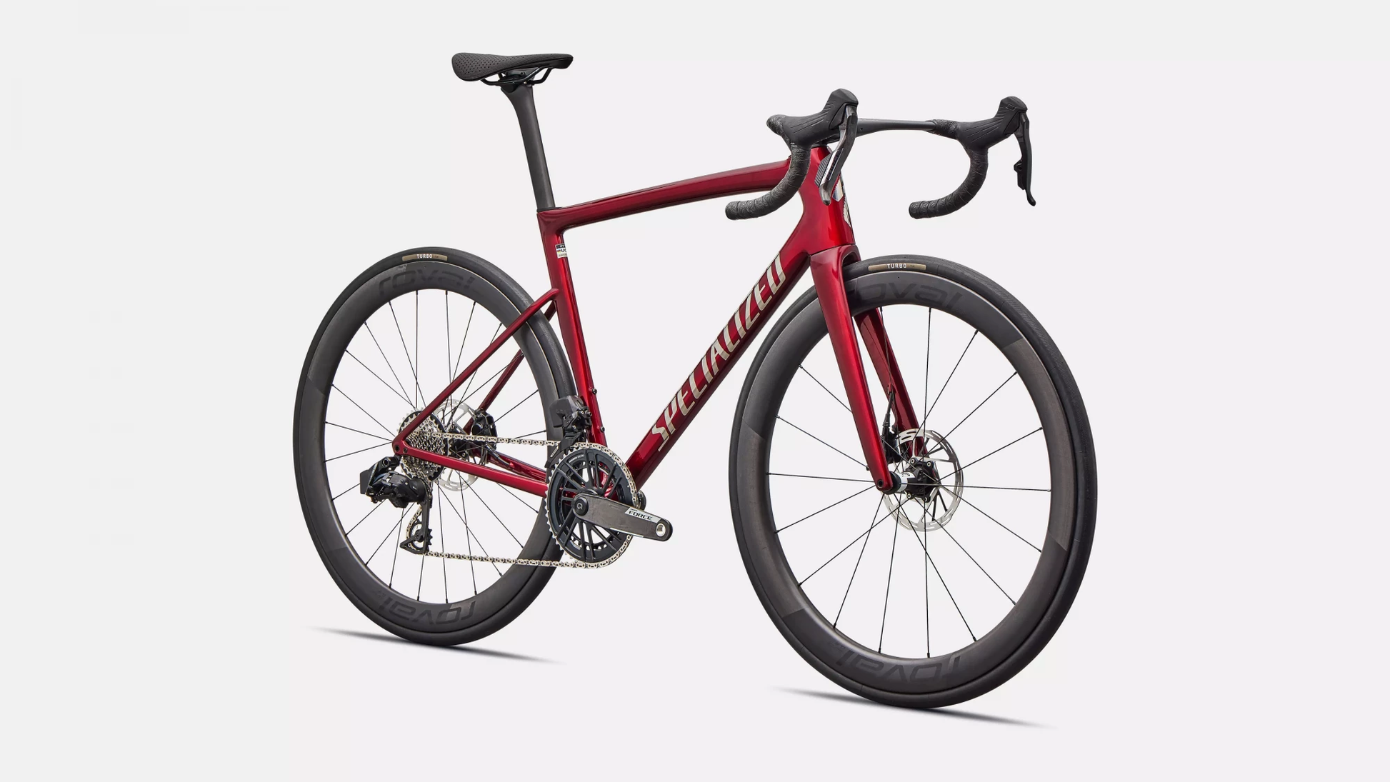 Vélo Specialized Tarmac Sl8 Pro Axs Gloss Red Sky/Chrome