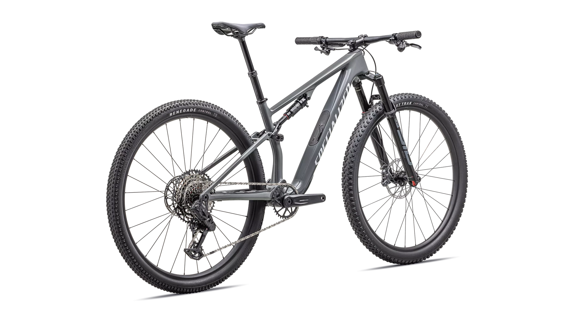Vélo Specialized Epic 8 Comp Gloss Ashen Gray/White