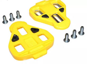 Cales pédales MICHE jaune (PAIRE)