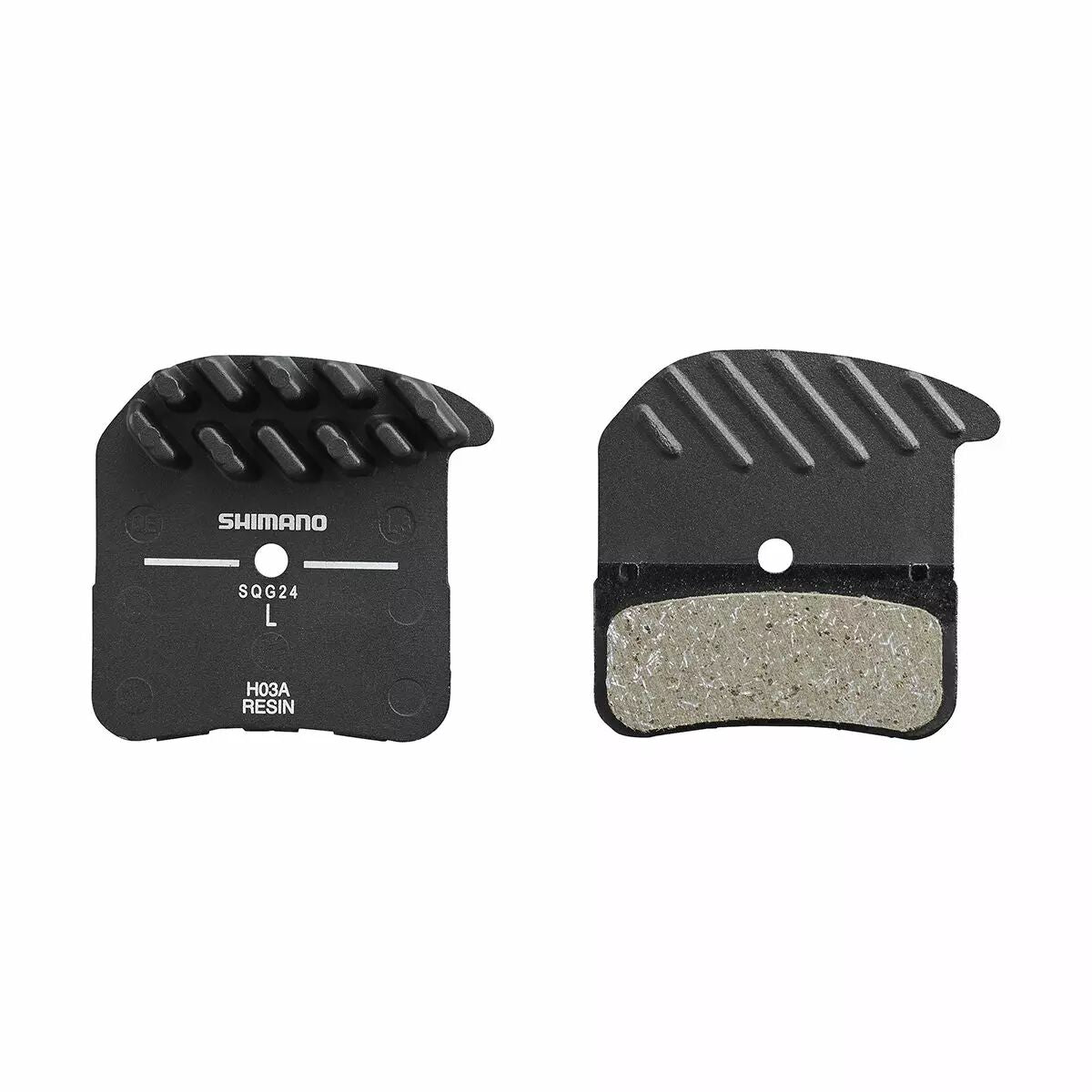 Plaquettes Frein Shimano Résine H03A Ressort/Vis inclu 1 Paire