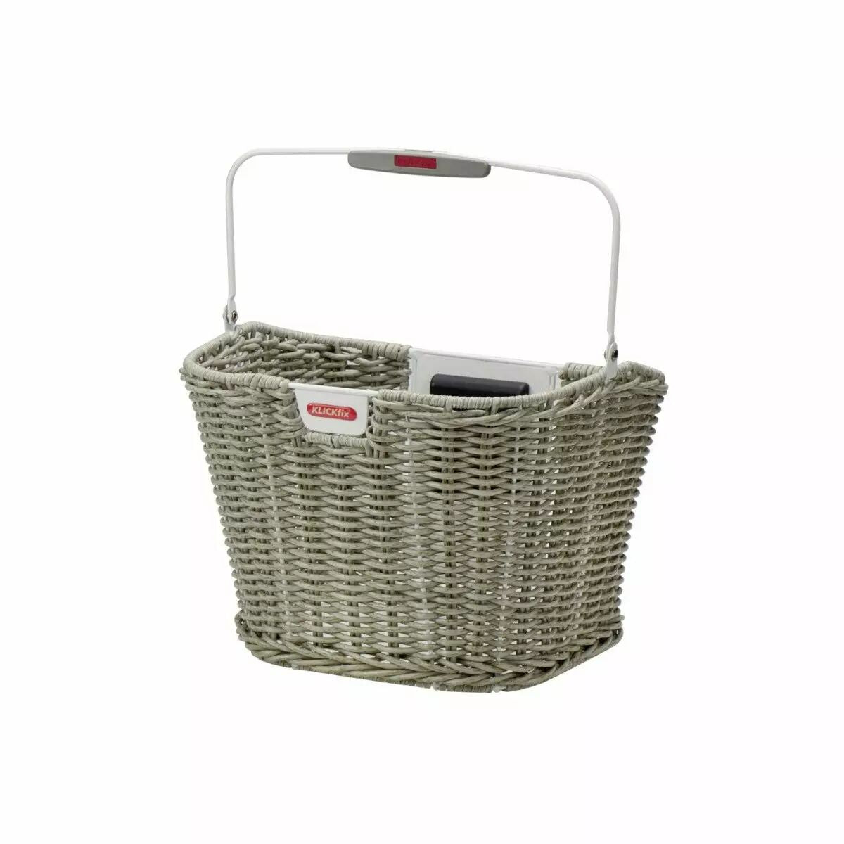 Panier Structura Retro Gris-pierre KLICKFIX