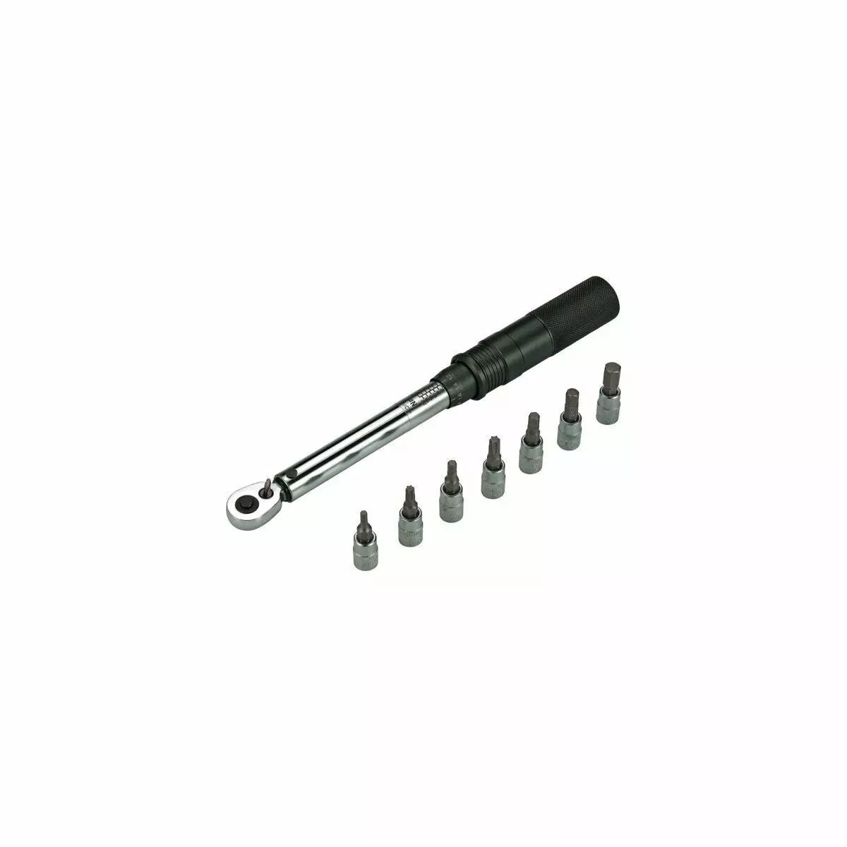Clé dynamomètrique luxe + douilles "TorqueSet Deluxe BBB