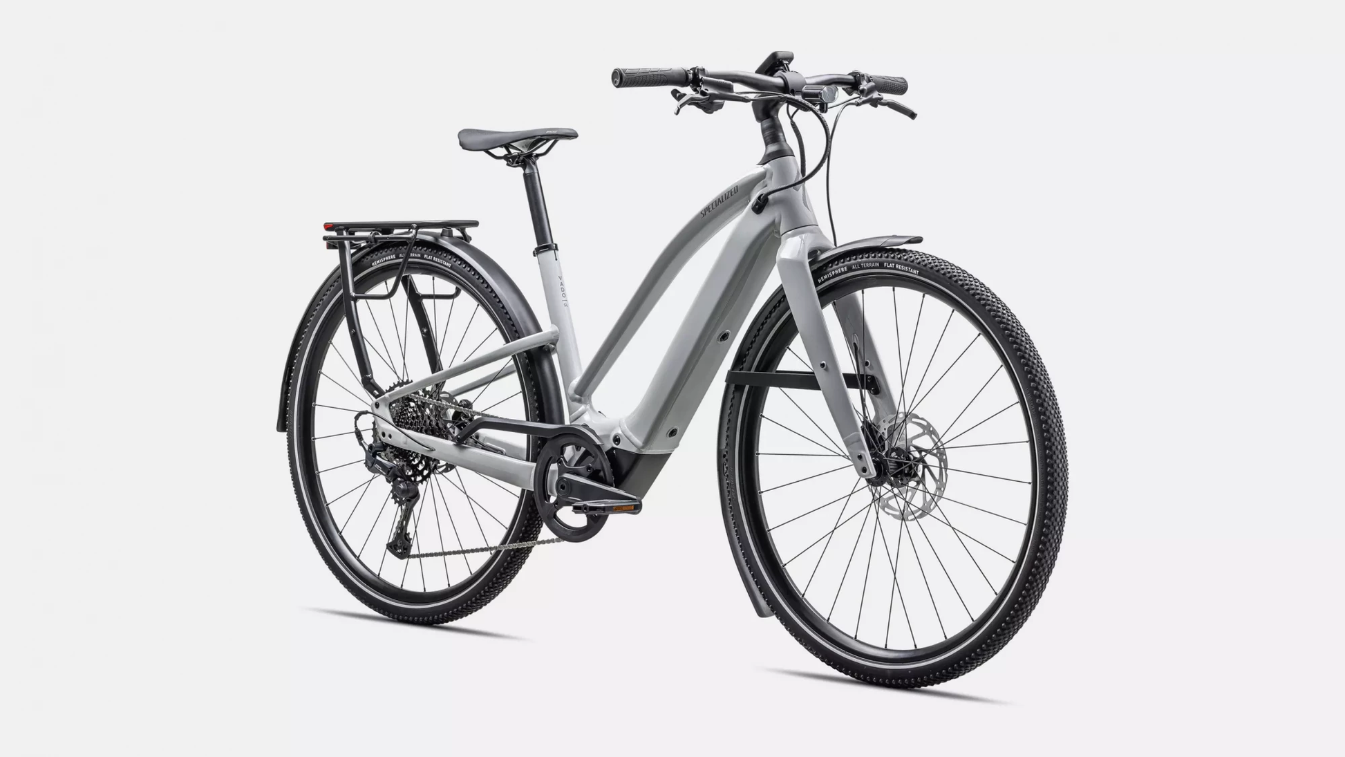 Vélo Specialized Vado Sl 5.0 St Eq 2  Gloss Dove Gray/Cool Grey Frost