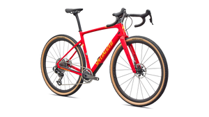 Vélo Specialized Diverge Pro Ltd Gloss Flow Red Yellow Ltd