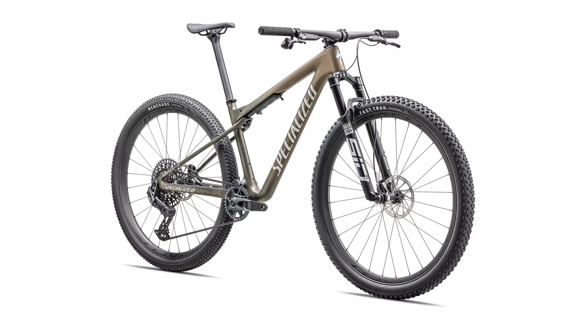 Vélo Specialized Epic Wc Pro Satin Burnt Gold Metallic/Liquid Metal