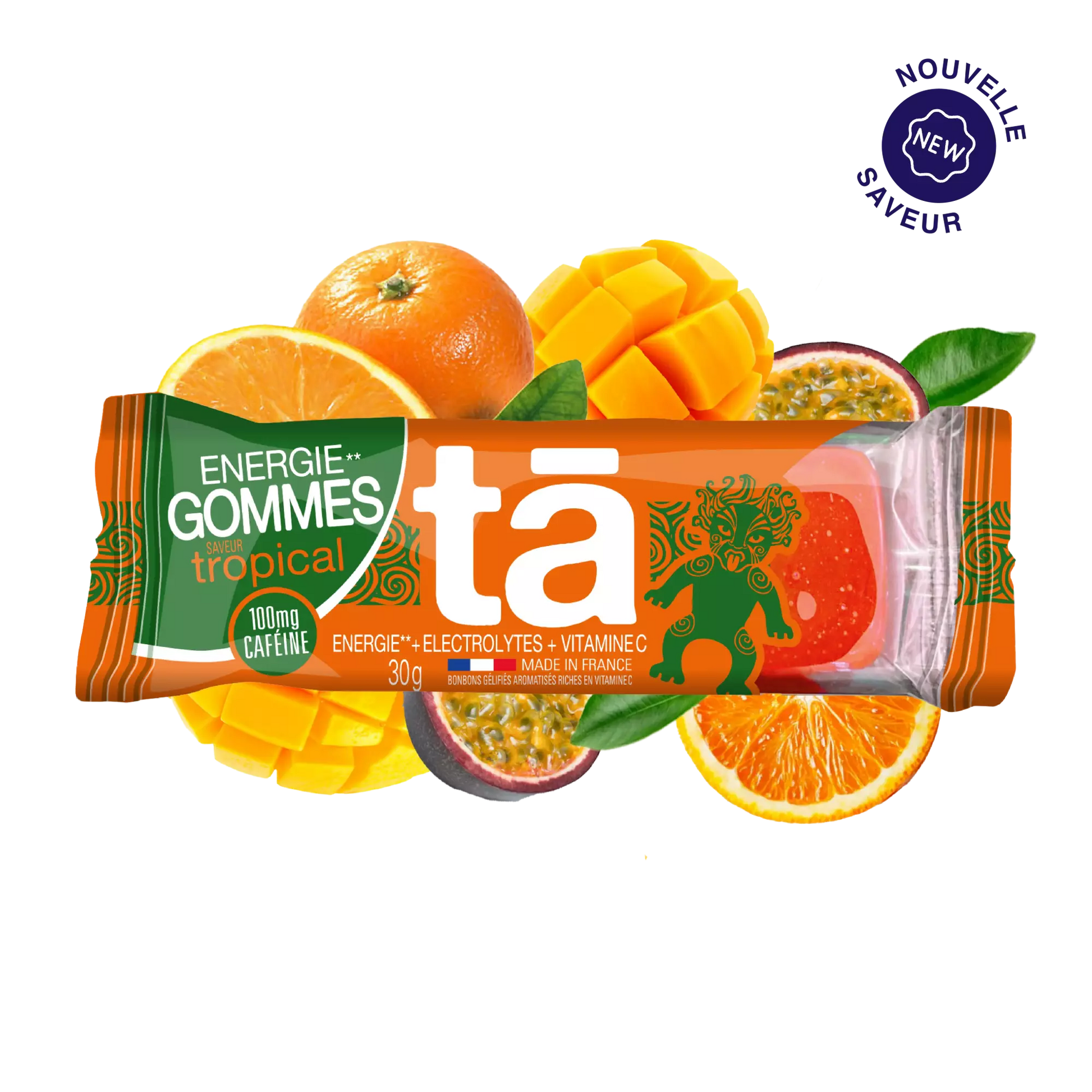 Energy Gommes TA Energy, Energie + Electrolytes (sachet de 3)