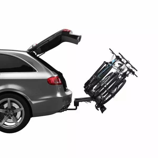 Thule VeloCompact porte-vélos pour 3 vélos plateforme sur boule d'attelage 13 broches