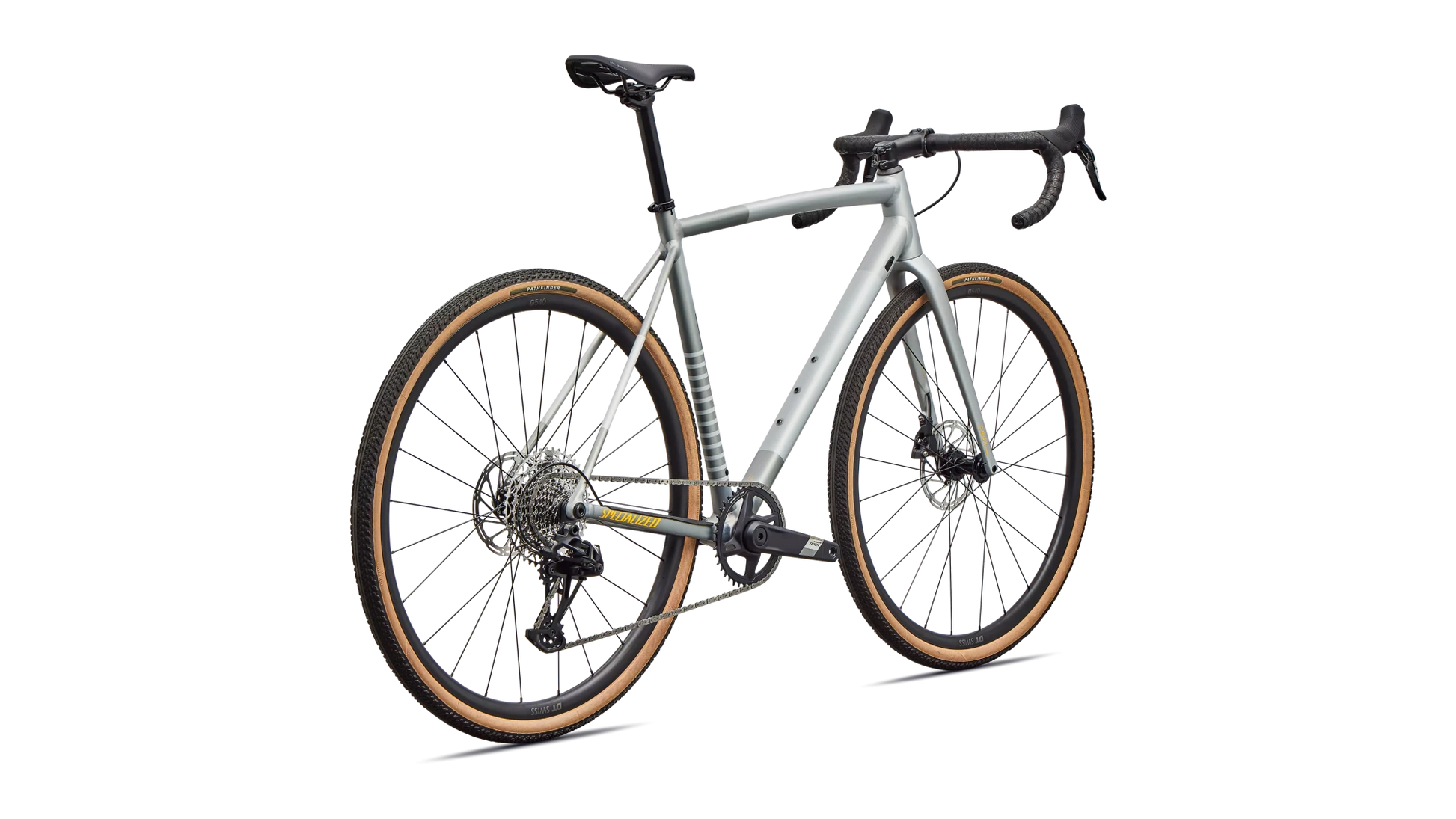 Vélo Specialized Crux Dsw Comp Shadow Silver/California Sunshine