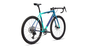 Vélo Specialized Crux Expert Axs Grey Blue/Lagoon Blue/Dune White/Majesty Blue