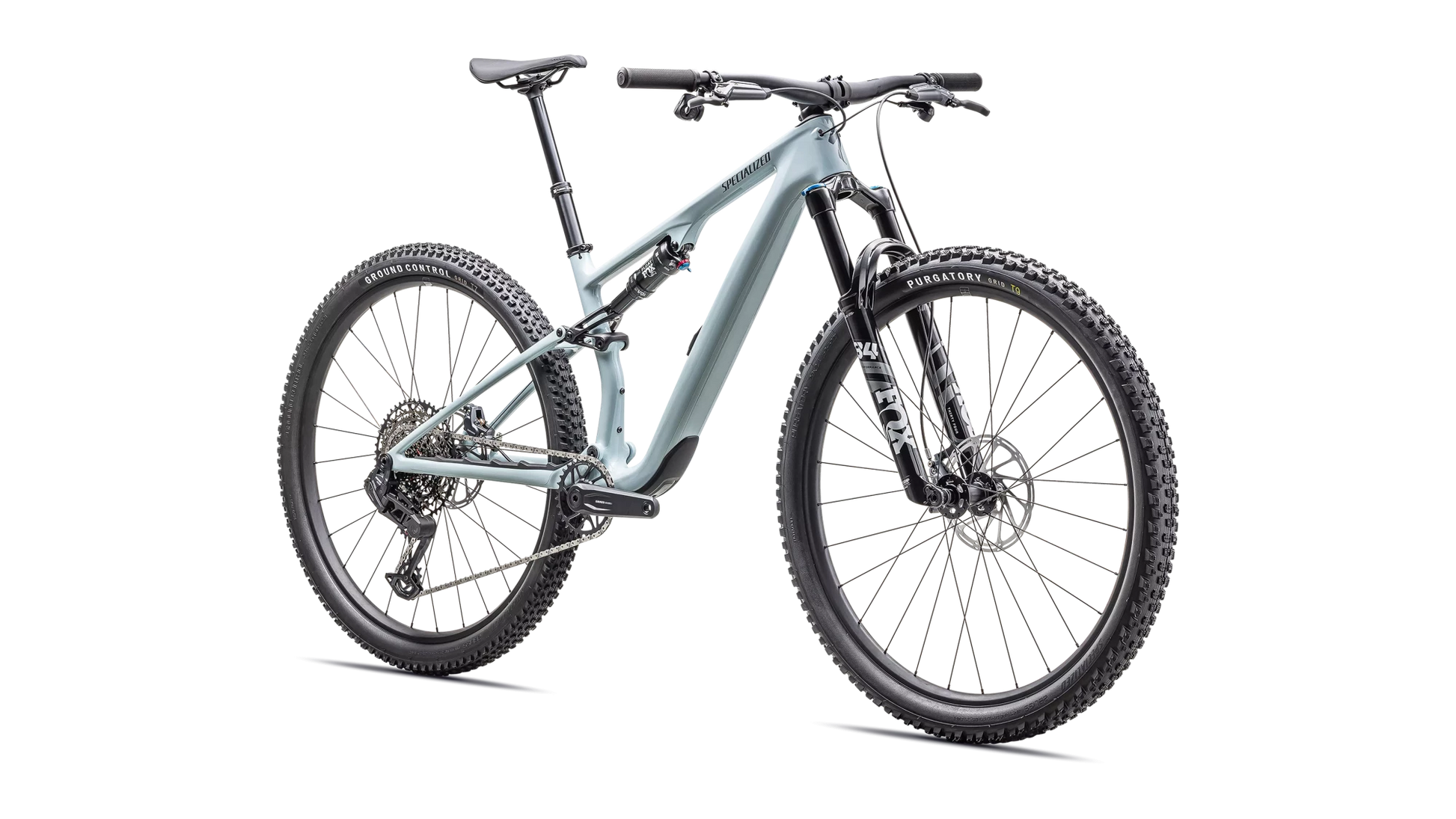 Vélo Specialized Epic 8 Comp Evo Gloss Sea Foam/Cast Blue Metallic