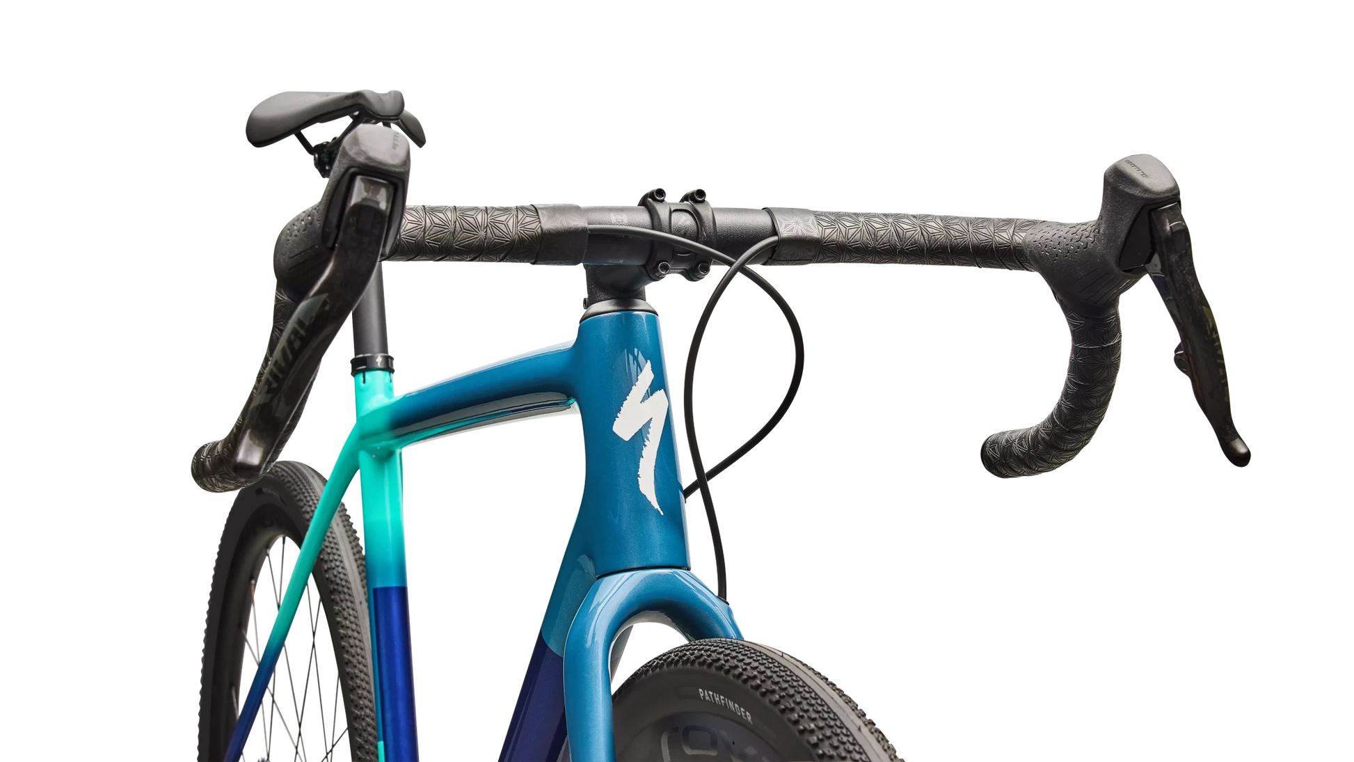 Vélo Specialized Crux Expert Axs Grey Blue/Lagoon Blue/Dune White/Majesty Blue