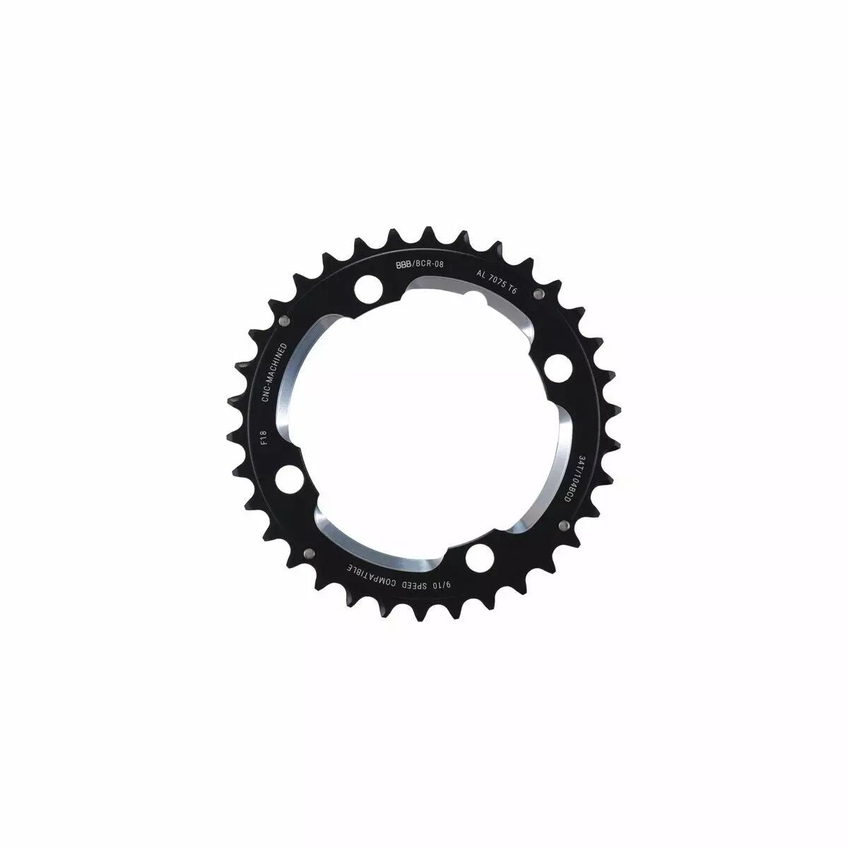 Plateau VTT RoundAbout 4 branches avec rivets 32 ou 34 dents BBB