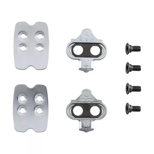 SHIMANO Paire De Cales VTT Argent + Plaque